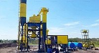 ALQ100 asphalt mixing plant in Indonesia