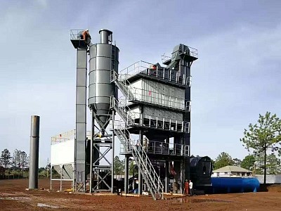 Asphalt batch mix plant